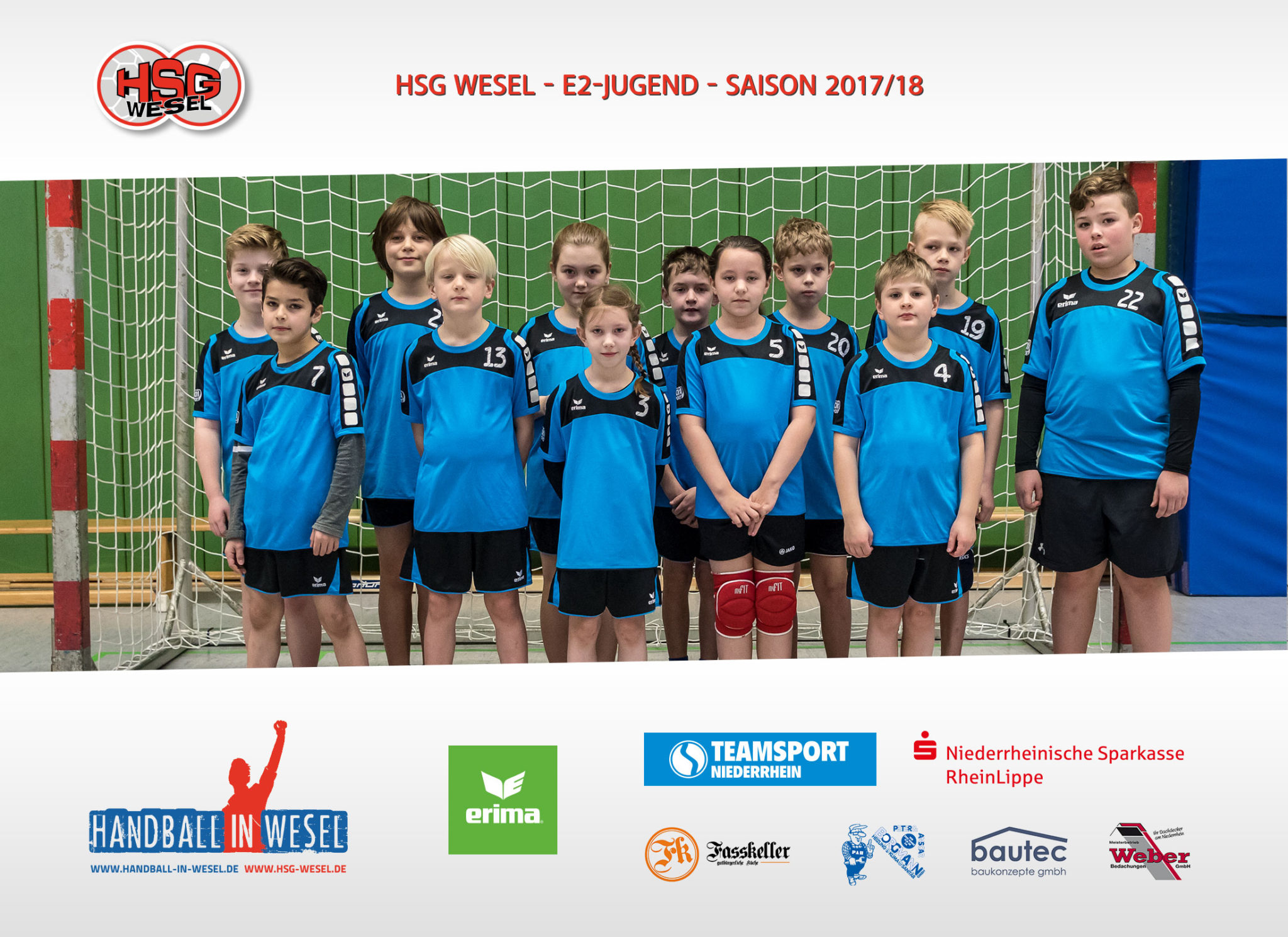 Saison 2017/18 - E2-Jugend - HSG Wesel